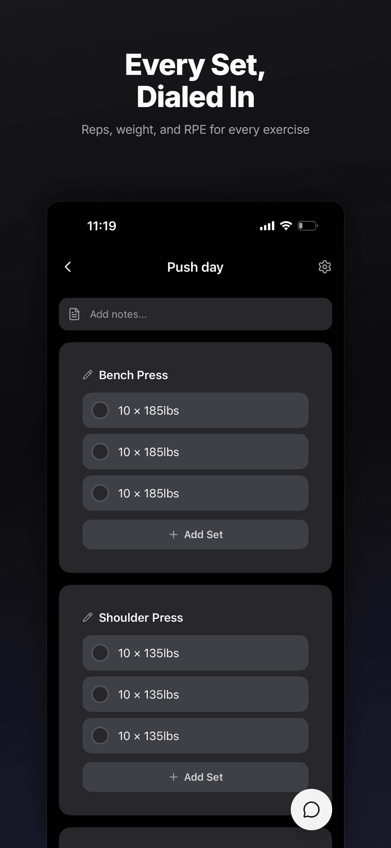 Every Set, Dialed In